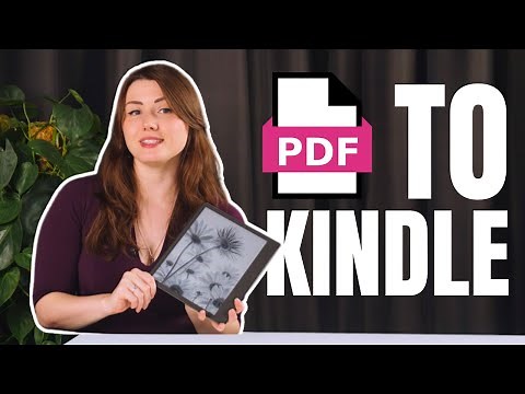 How to send and convert a PDF to read on your Kindle