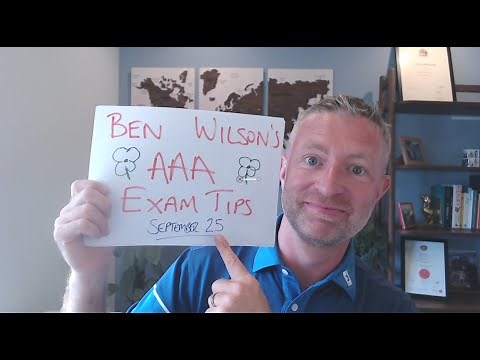 ACCA AAA Exam Tips - S25