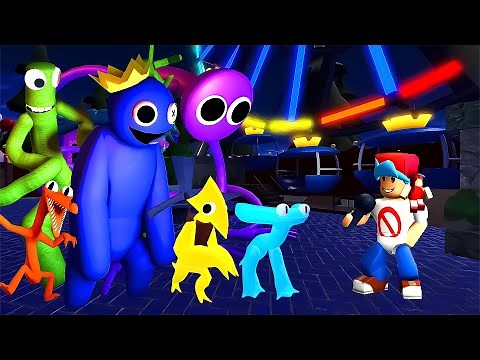 Friday Night Funkin' VS Rainbow Friends Chapter 2 Remix | Friends To Your End Chapter 2 (FNF MOD)