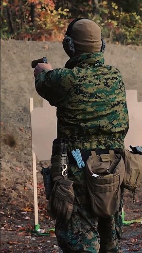 Battle of Accuracy! U.S. Marines Duel with M4 & M18 at Quantico! #usmarines #training #righttargets