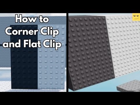 How to Corner Clip and Flat Clip! Roblox Glitches