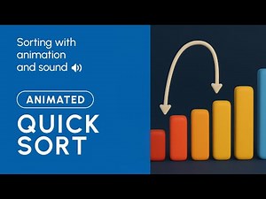 Quick Sort Algorithm Demonstration | Animated Visualization