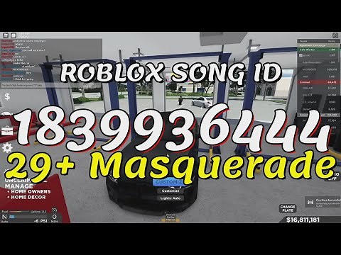 29+ Masquerade Roblox Song IDs/Codes