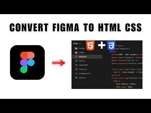 How To Convert Figma Design To HTML And CSS 2026