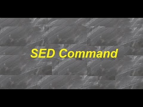 How To Use The Sed Command In Linux With Examples