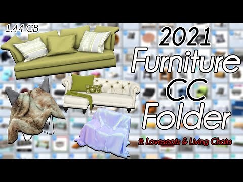 [1.44 GB!] FURNITURE CC FOLDER | |The Sims 4