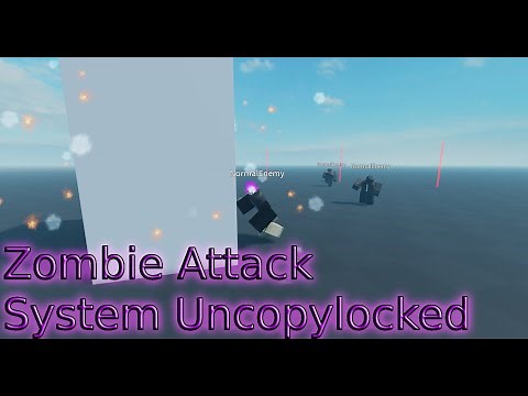 Roblox Studio / Zombie Attack Base System [Uncopylocked / Open Sourced]