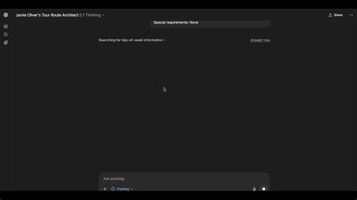 Hey gang! I've had over 70 bands and artists sign up to my coaching thing already this week (madness!) and so I thought I'd share one of my resources that I'm giving away in my FREE 5-day mini course. This is a custom GPT that works with ChatGPT to plan your band's tour. Simply answer a set of questions and it will map out the best, most cost effective route for your tour and provide you with contact details for venues and local promoters that host similar bands in each city. It also provides dr