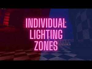 ROBLOX STUDIO Individual Lighting Zones System! | #roblox #robloxdev