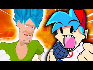 Shaggy V.S Boyfriend in Friday Night Funkin' VR Part.2 - (VRChat: FNF Mods Animation - GOD EATER)