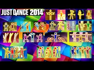 Just Dance 2014 - All Gold Moves (With DLC's) (100 sub special)
