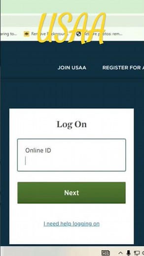 Verify your identity with USAA.