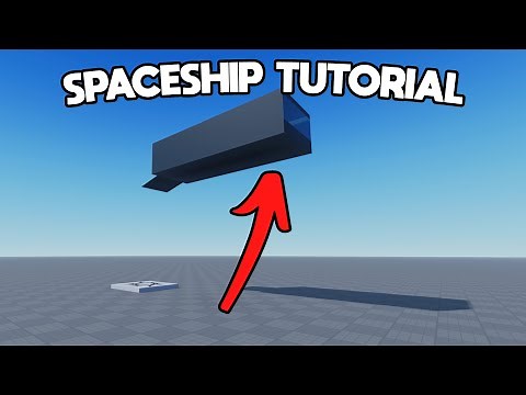 How to create your very own spaceship tutorial | Roblox Studio