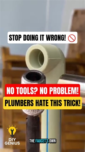 Don’t Install Faucets Until You See This Trick! 😱 #plumbing #diy #lifehacks #shorts