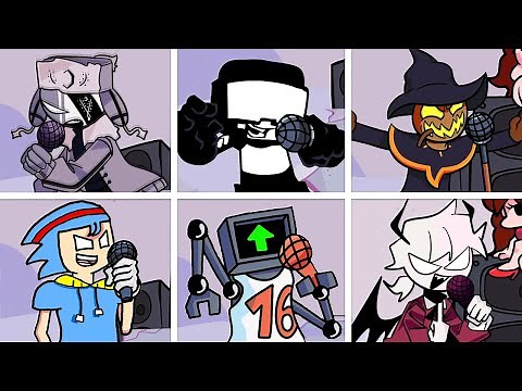 Zavodila but Every Opponent's Turn a Different Character Sings (FNF Zavodila but Everyone Sings It)