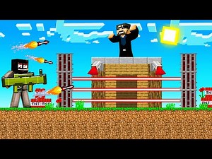 BUILDING the MOST SECURE BASE in Minecraft!