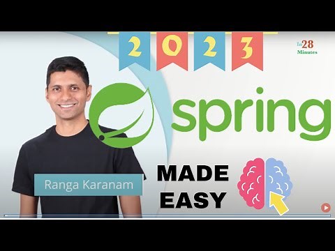 Spring Framework: A Tutorial for Beginners | in28minutes | Ranga Karanam