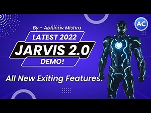 JARVIS 2.0 (Humanoid) | How to make Jarvis 2.0 in Python | 2022 | Very Easy | Must Watch | Abhicoder