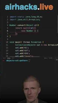 switch Expressions and Objects Collection #java #shorts #coding #airhacks