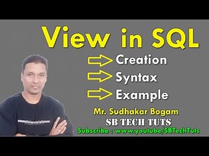 View in SQL(Syntax with Examples) | How to Create, Update and Drop a View in SQL | DBMS