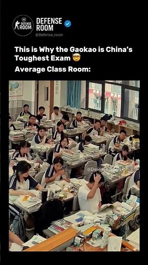 Inside a Gaokao Classroom 🇨🇳📚 | China’s Most Intense Student Life!