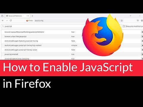 How to Enable JavaScript in Mozilla Firefox?