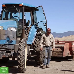 Cutting his tractor time through innovative farming methods helps Byron protect the environment for his son’s future. | A Fresh Look