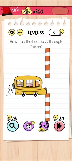 brain test level 55 #braintestsolution #braintest