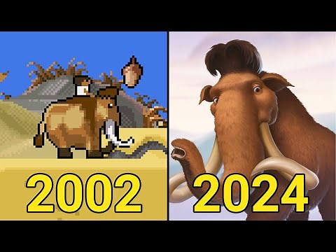 Evolution of Ice Age Games (2002-2024)