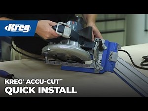 Kreg Accu-Cut™ Tip: Remove and Reinstall Your Saw Simply