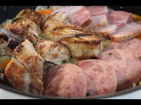 De Garde van Gert met Jan Buytaert - Varkensribbetjes met zuurkool en puree