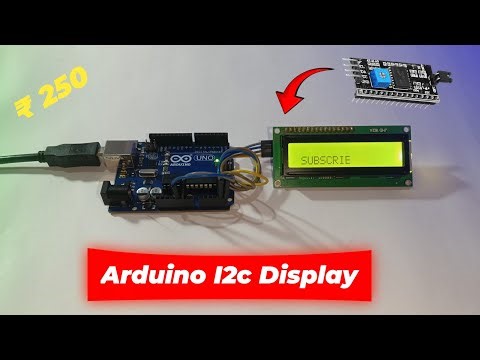 Arduino UNO I2C Display Project 🤯 || Full Tutorial for Beginners #diy #trending 