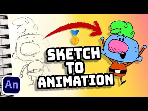 Turn Your Sketch Into Animation FAST! [Adobe Animate Guide 2025]