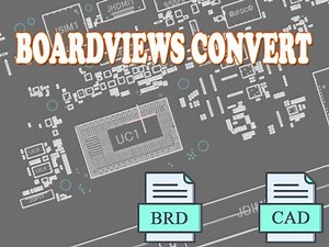 How To Convert Brd to Cad Board view