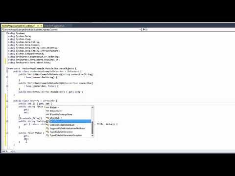 DevExpress XAF: Adding Vector Maps