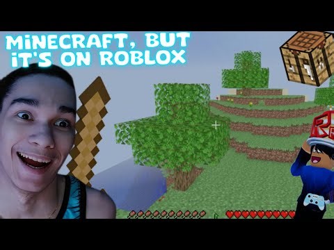 MIENCRAFT, BUT IT'S ON ROBLOX?! | Roblox Minecraft: Roblox Edition