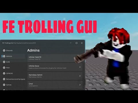 FE TROLLING GUI | FREE & UPDATED 2024 | ROBLOX SHOWCASE SCRIPT