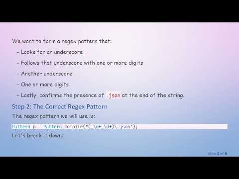 How to Extract a Specific Pattern from a String Using Java Regex