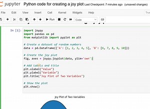 55 reactions · 12 shares | Day 143 : Python code for creating a joy plot | Python Coding | Facebook