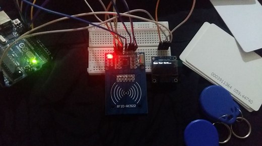 Interface RC522 RFID Reader Module with Arduino
