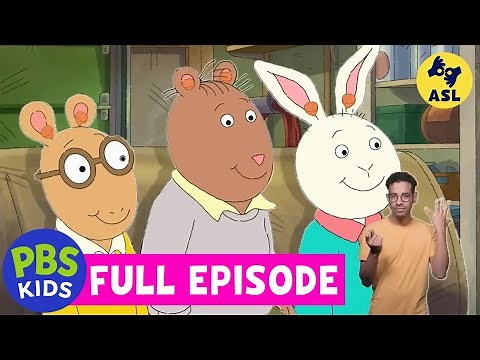 Arthur FULL EPISODE | Lend Me Your Ear/The Butler Did It (ASL) | PBS KIDS