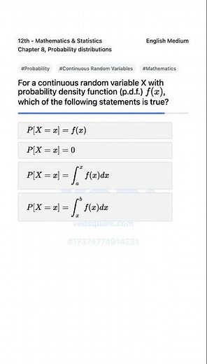 Understanding Continuous Random Variables in Probability