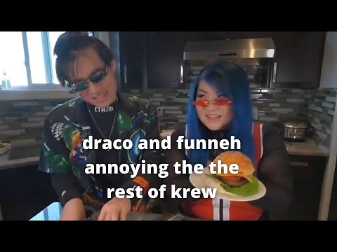 funneh and draco ✨annoying✨ the rest of krew