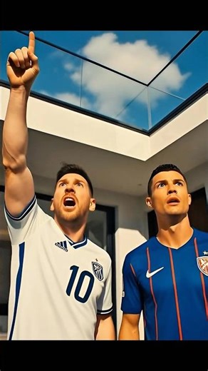 messi help, Ronaldo Saves Earth from Alien Invasion! 🌍🛸⚡ #ronaldo #messi #alian #cristianoronaldo