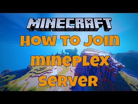 Minecraft How To Join Mineplex