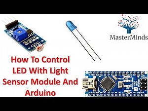 How To Control LED With Light Sensor Module (LM393) And Arduino