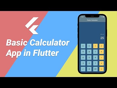Basic Calculator App in Flutter