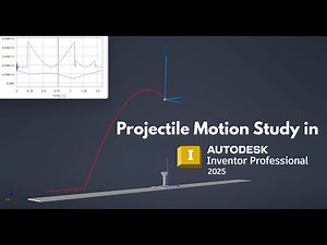 Projectile Motion Dynamic Simulation in Autodesk Inventor | The Spring-Mass Experiment