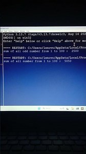 Sum of all numbers from 1 to 100 #nitinsir #python