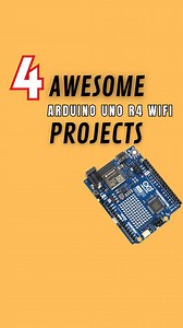 14K views · 154 reactions | Let me show you 4 awesome projects that I made using the board Arduion Uno R4 WI-FI.#electronicengineering #diy #arduino #arduinounor4wifi | Upload Ideas with Itamar | Facebook